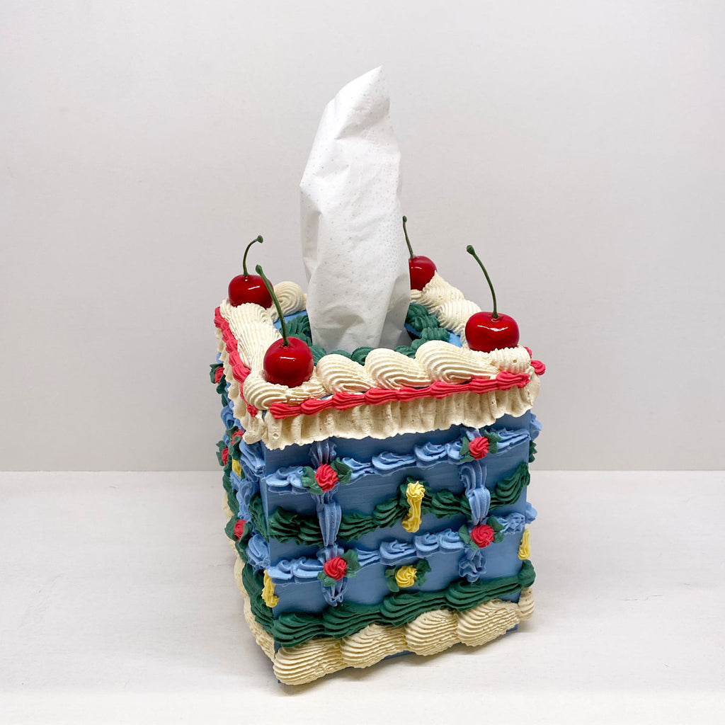 Pretty Shitty Cake Tissue Box