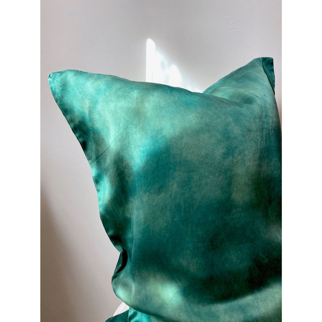 Plant-Dyed Silk Pillowcase