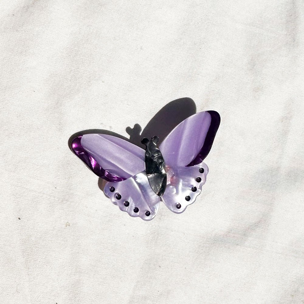 Little Butterfly & Flower Hair Clip