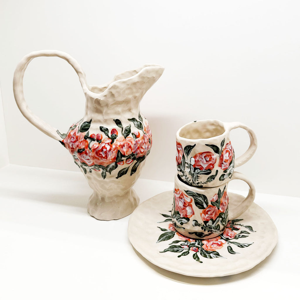 Red Garden Mug