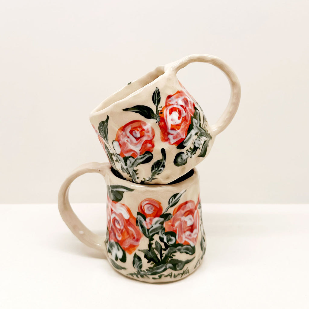 Red Garden Mug