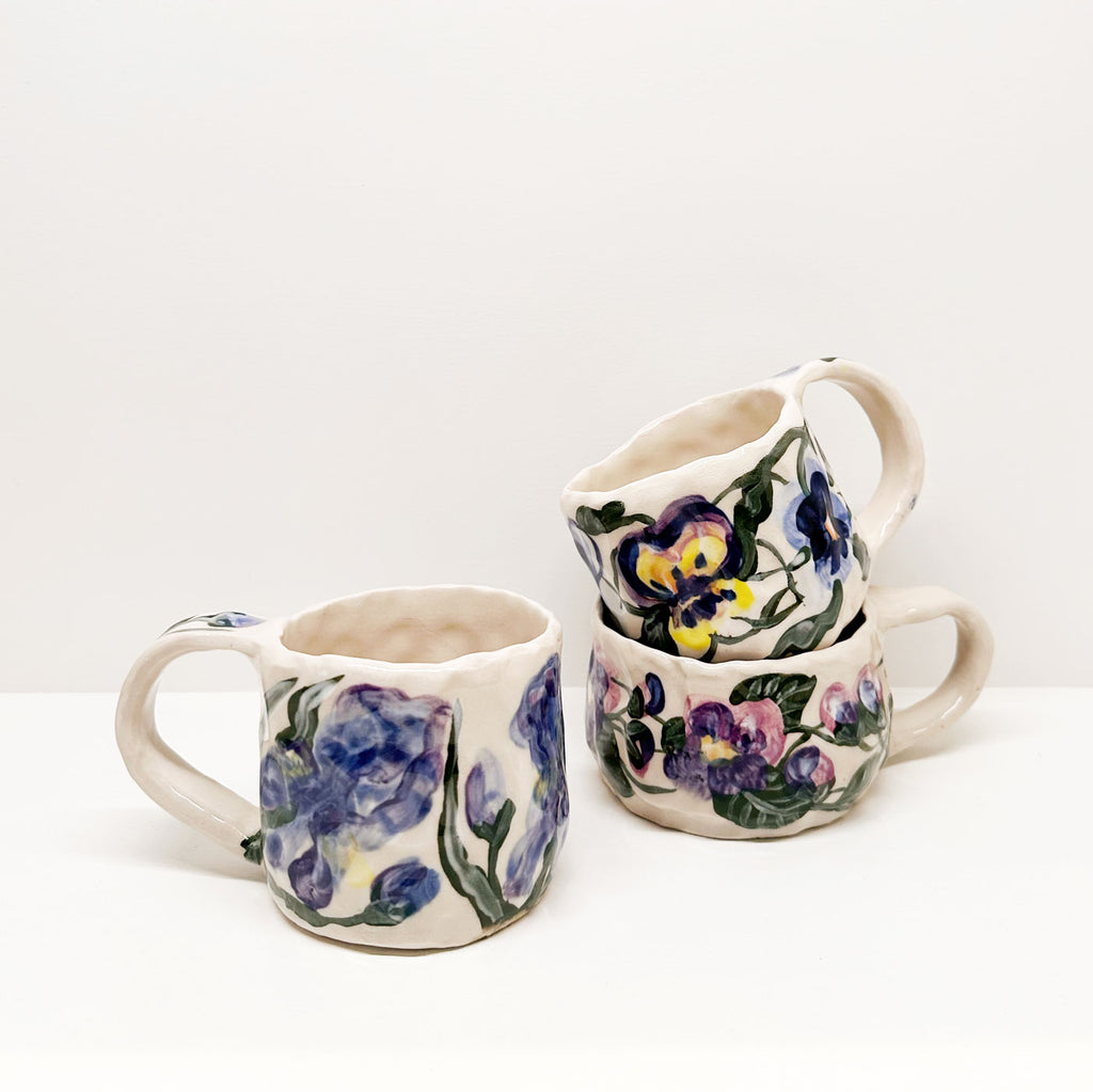 Blue Garden Mug