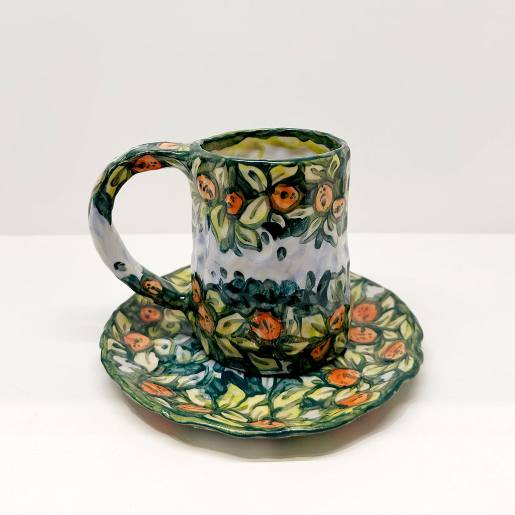 Orange Garden Mug