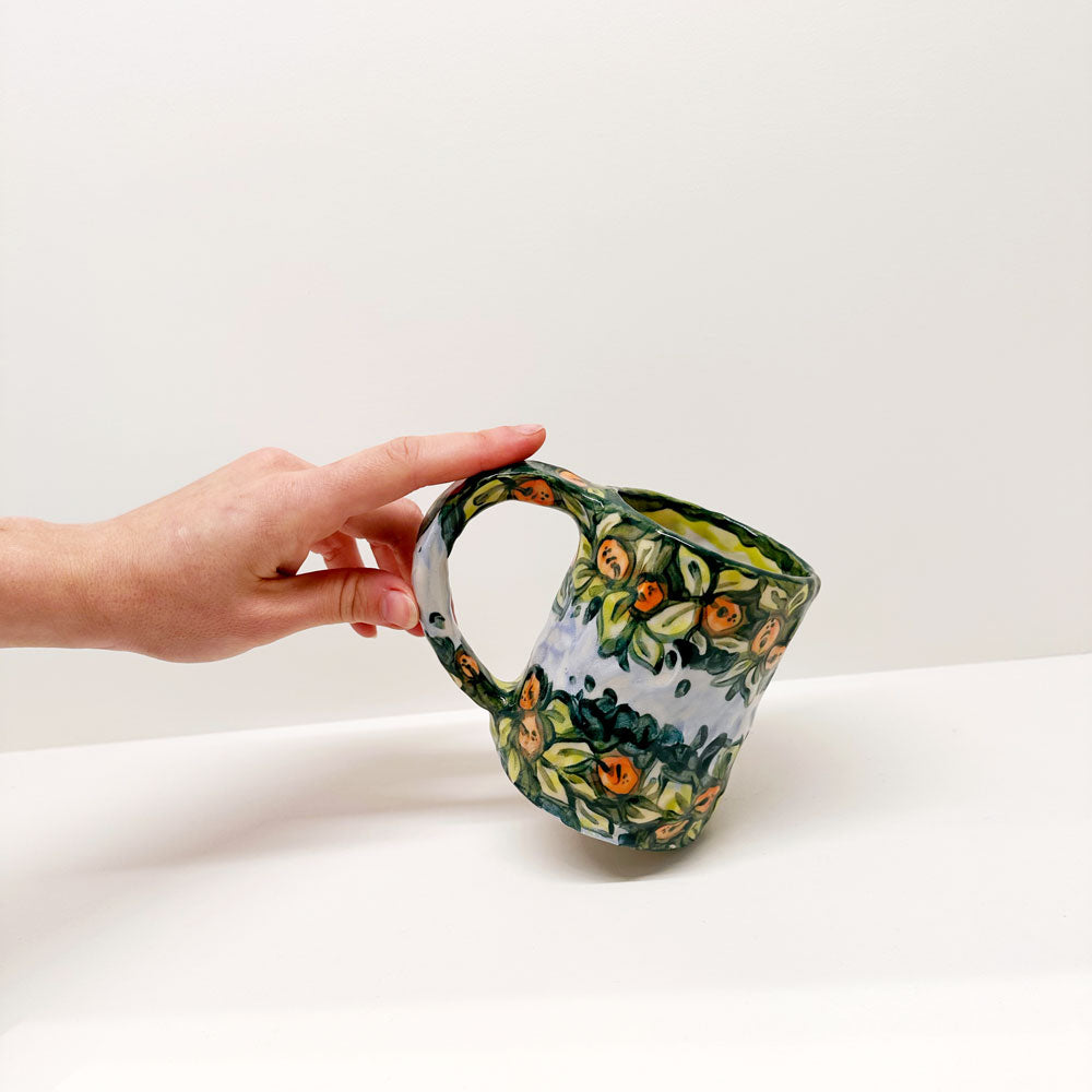 Orange Garden Mug