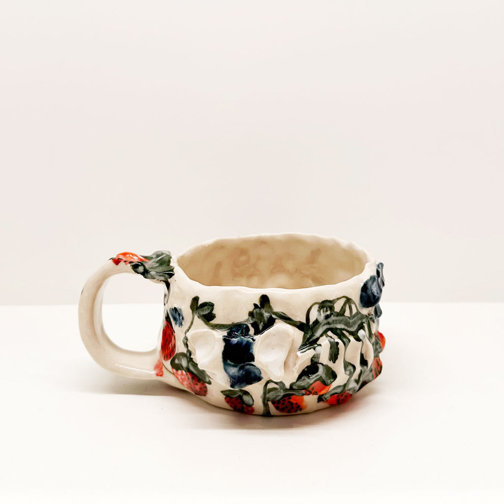 Red Garden Mug