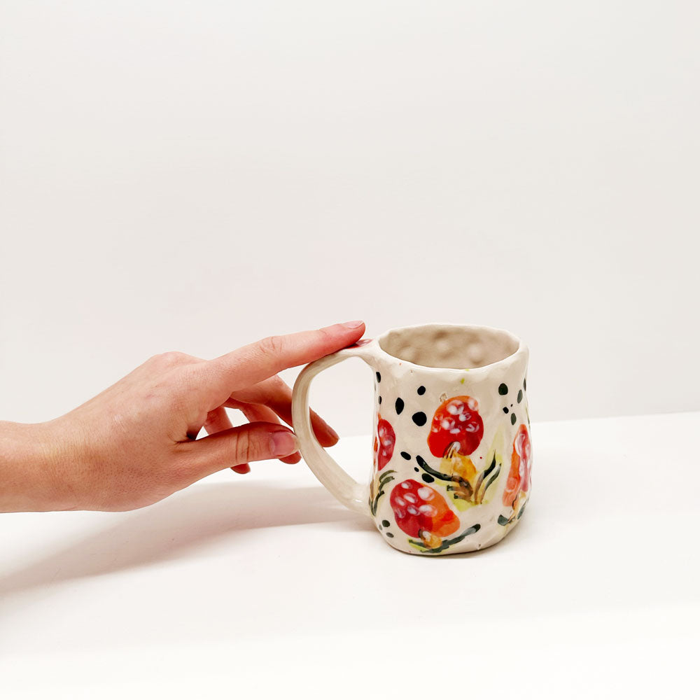 Red Garden Mug