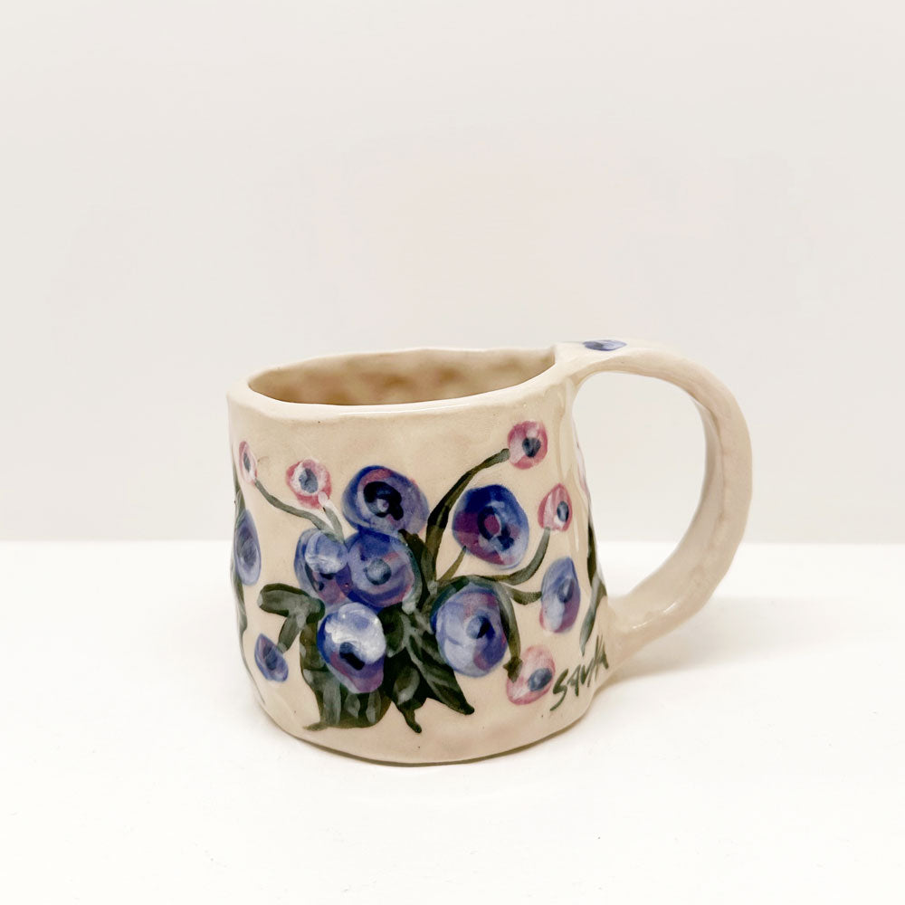 Blue Garden Mug