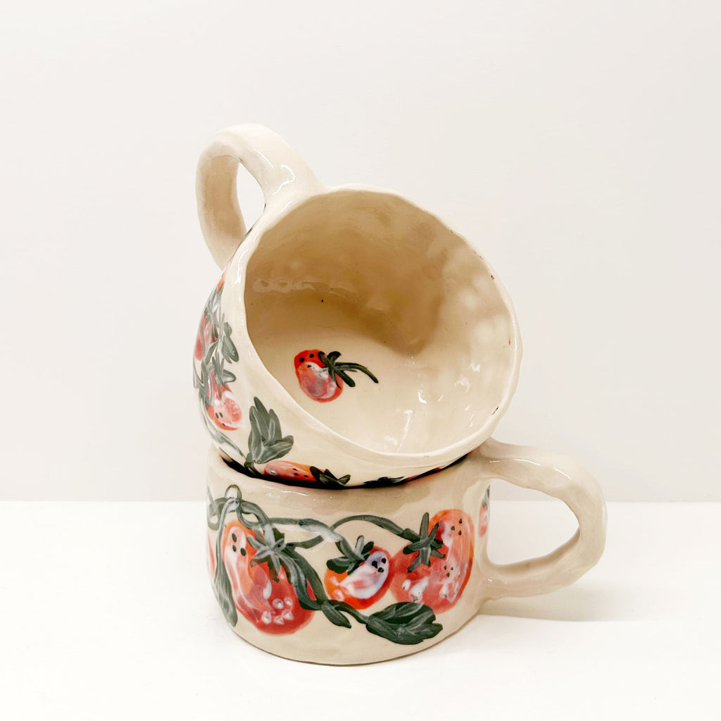 Red Garden Mug