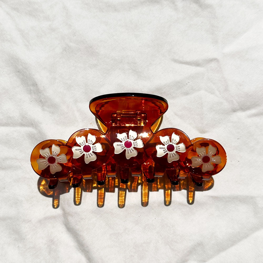A Flower For Your Hair Claw