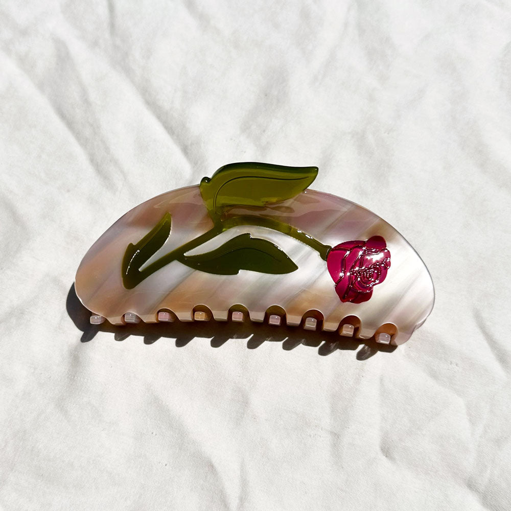A Flower For Your Hair Claw