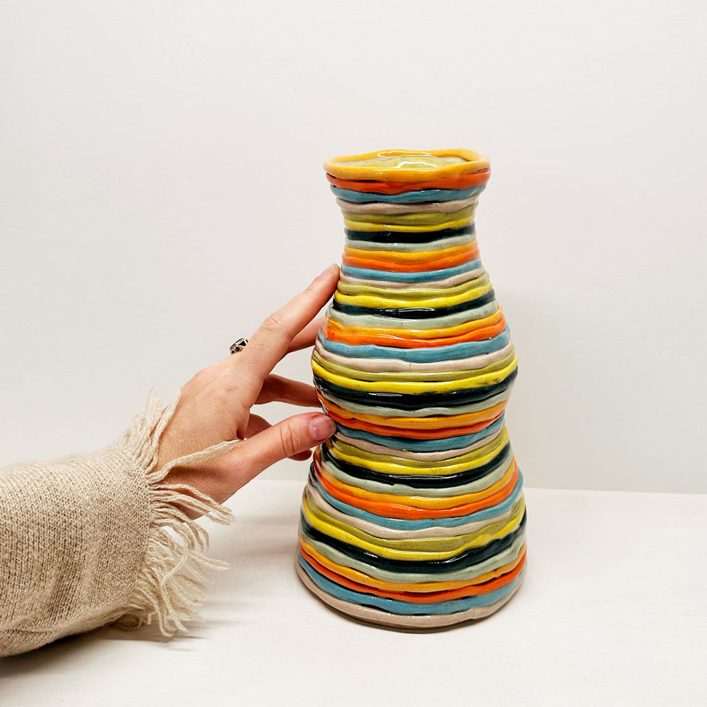 Candy Stripes Vase