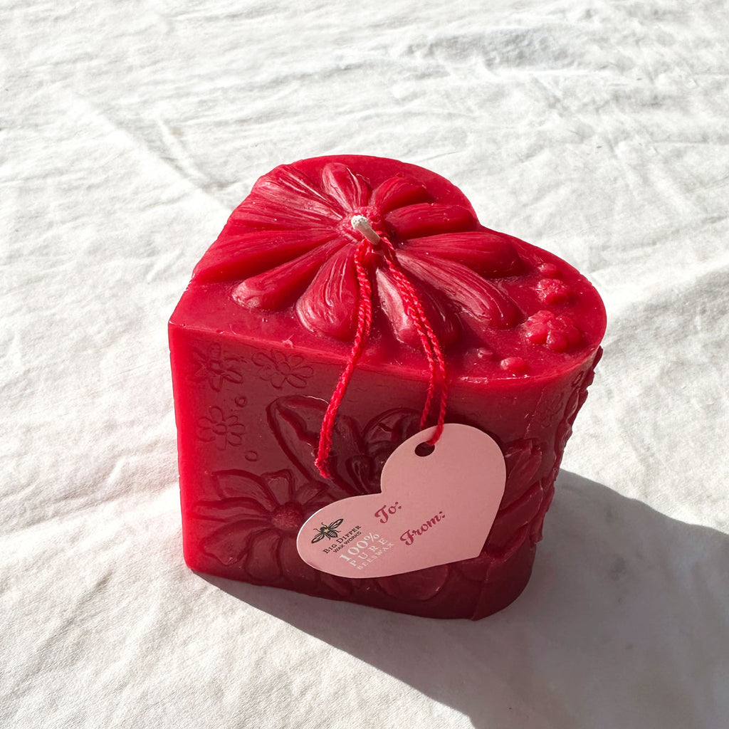 Valentine Heart Candle