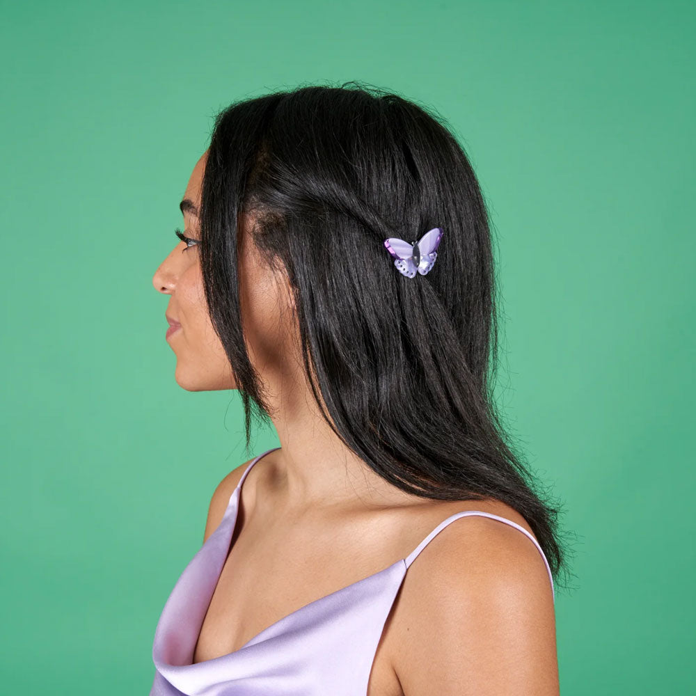 Little Butterfly & Flower Hair Clip