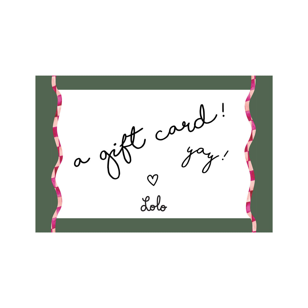 Lolo Gift Card!