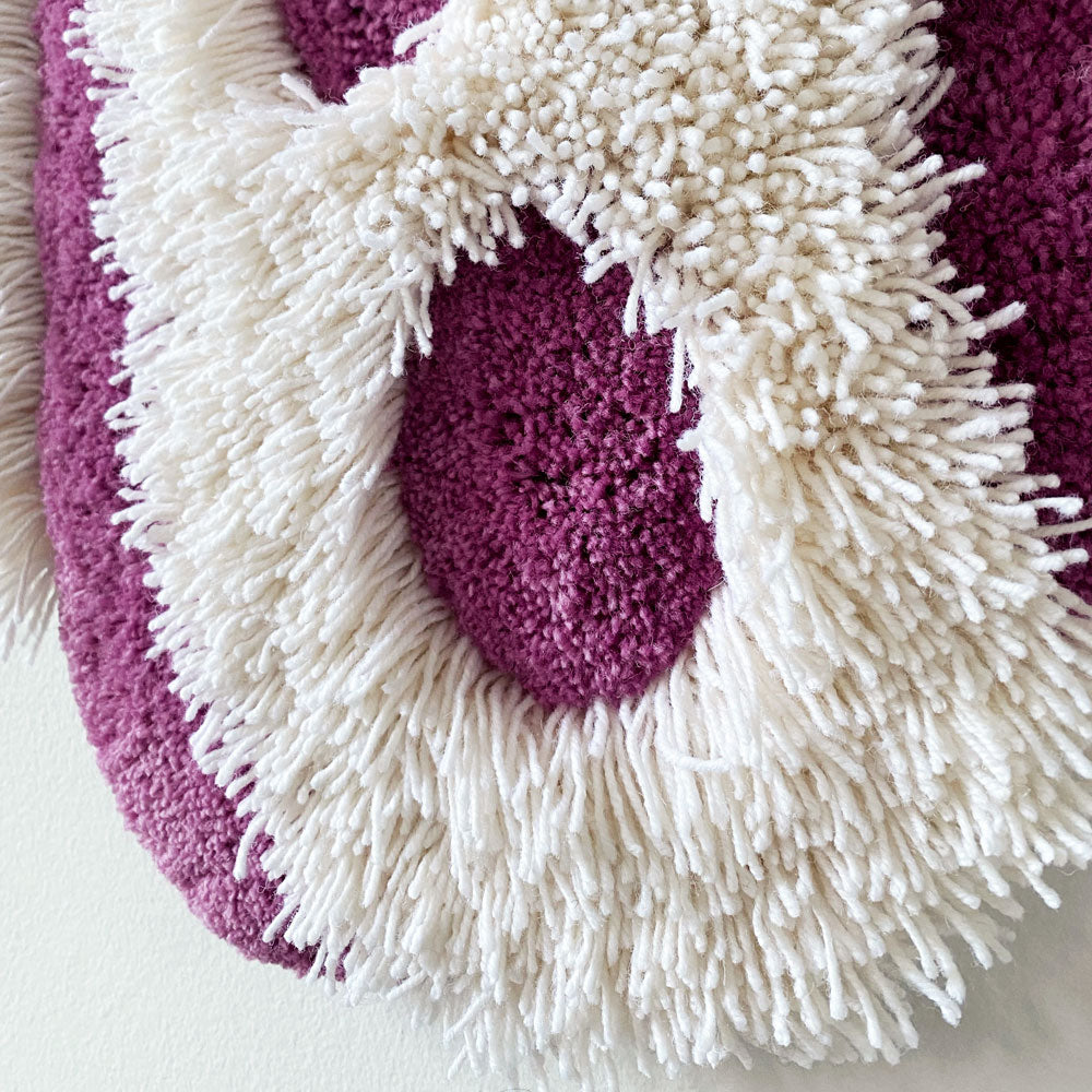 Raspberry Furry Wall Object | Lolo