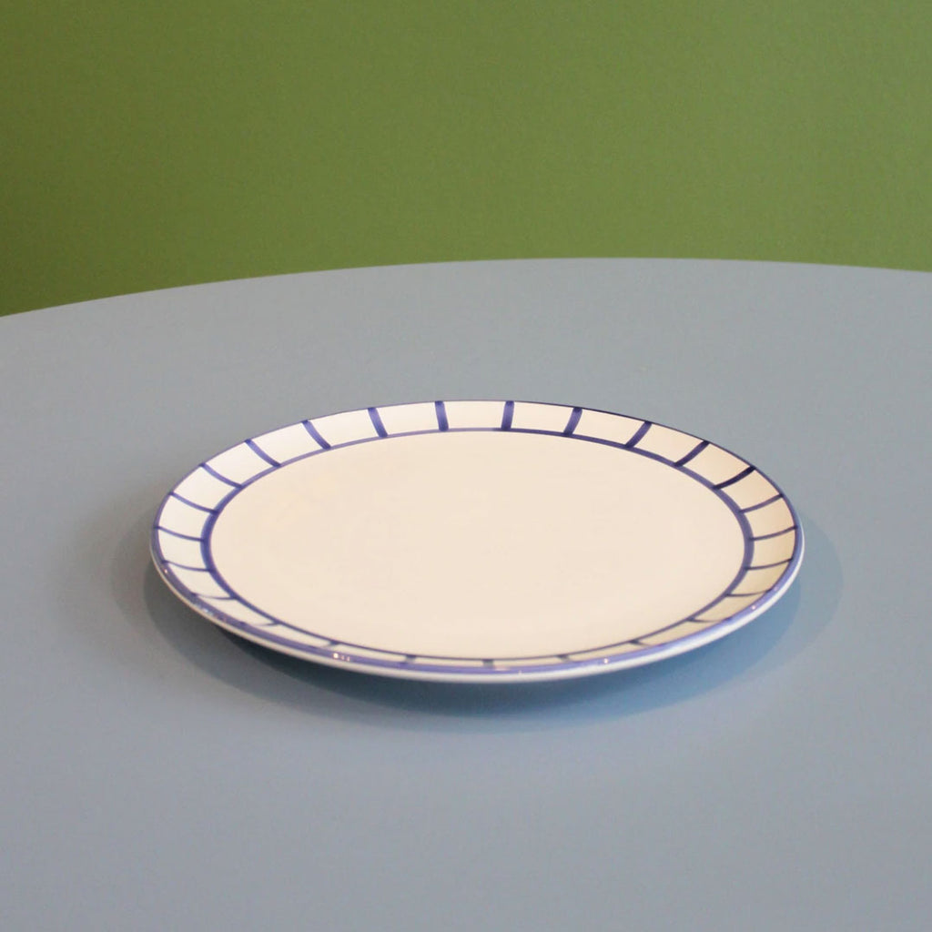 Fence Large Dinner Plate