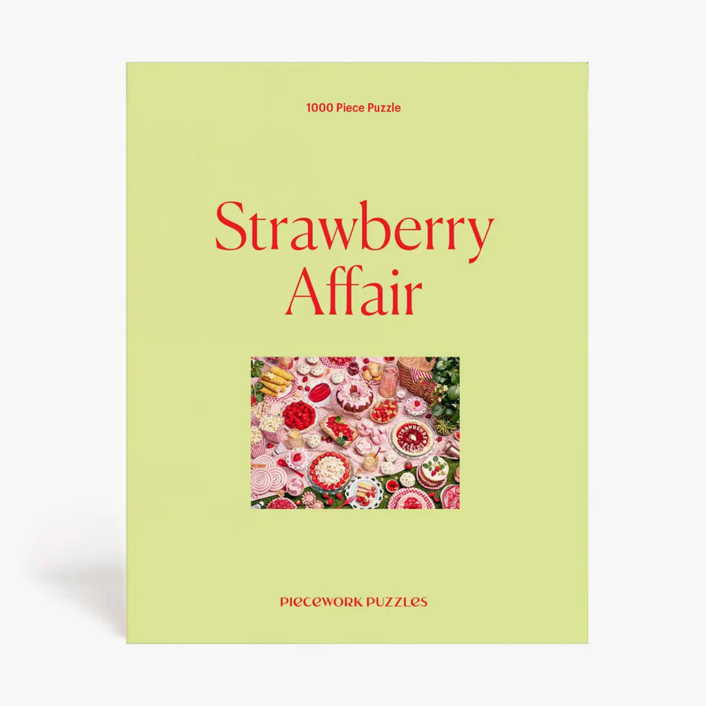 Strawberry Affair, 1000 Piece Puzzle
